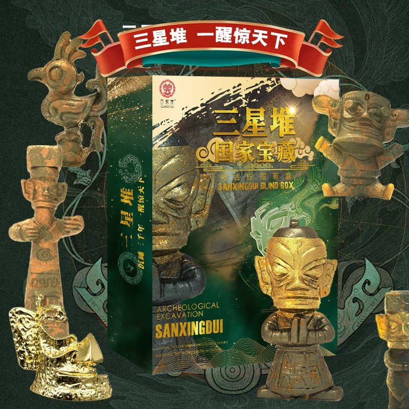 Археологические раскопки в Музее бронзы древнего Шу Саньсиндуй