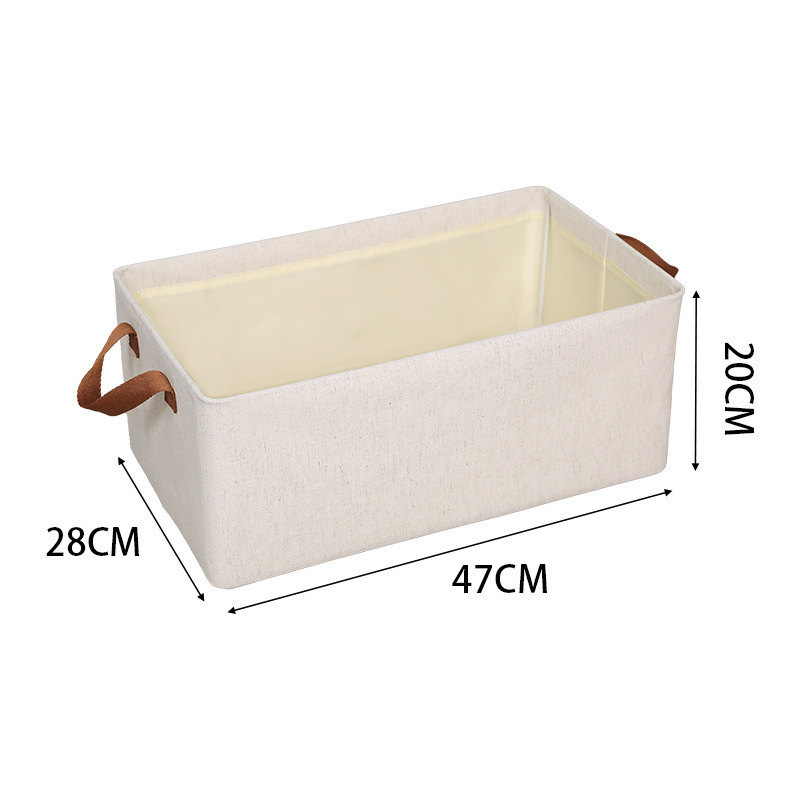 Caja de almacenamiento de marco de acero catiónico tipo cajón plegable para ropa armario laminado caja de almacenamiento de acabado transfronteriza