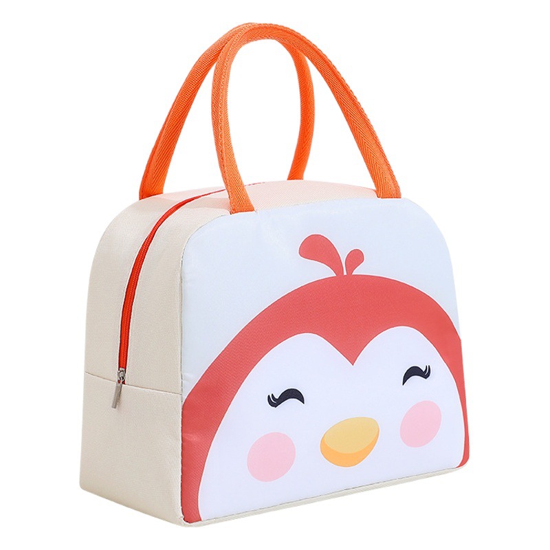 Cartoon lunch bag European and American large lunch box insulation bag manufacturers printing logo insulation bag lunch box bag wholesale