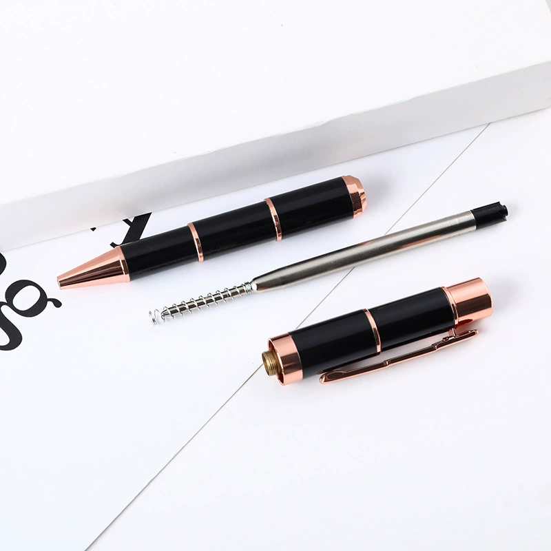 帆莱 High-end metal creative copper ballpoint pen, Birthday gift