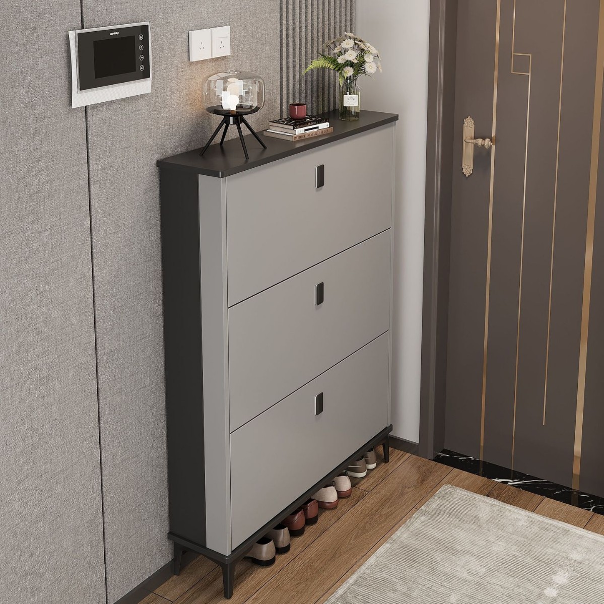 라이트 럭셔리 그레이 50*24*120 [더블 슈즈]]