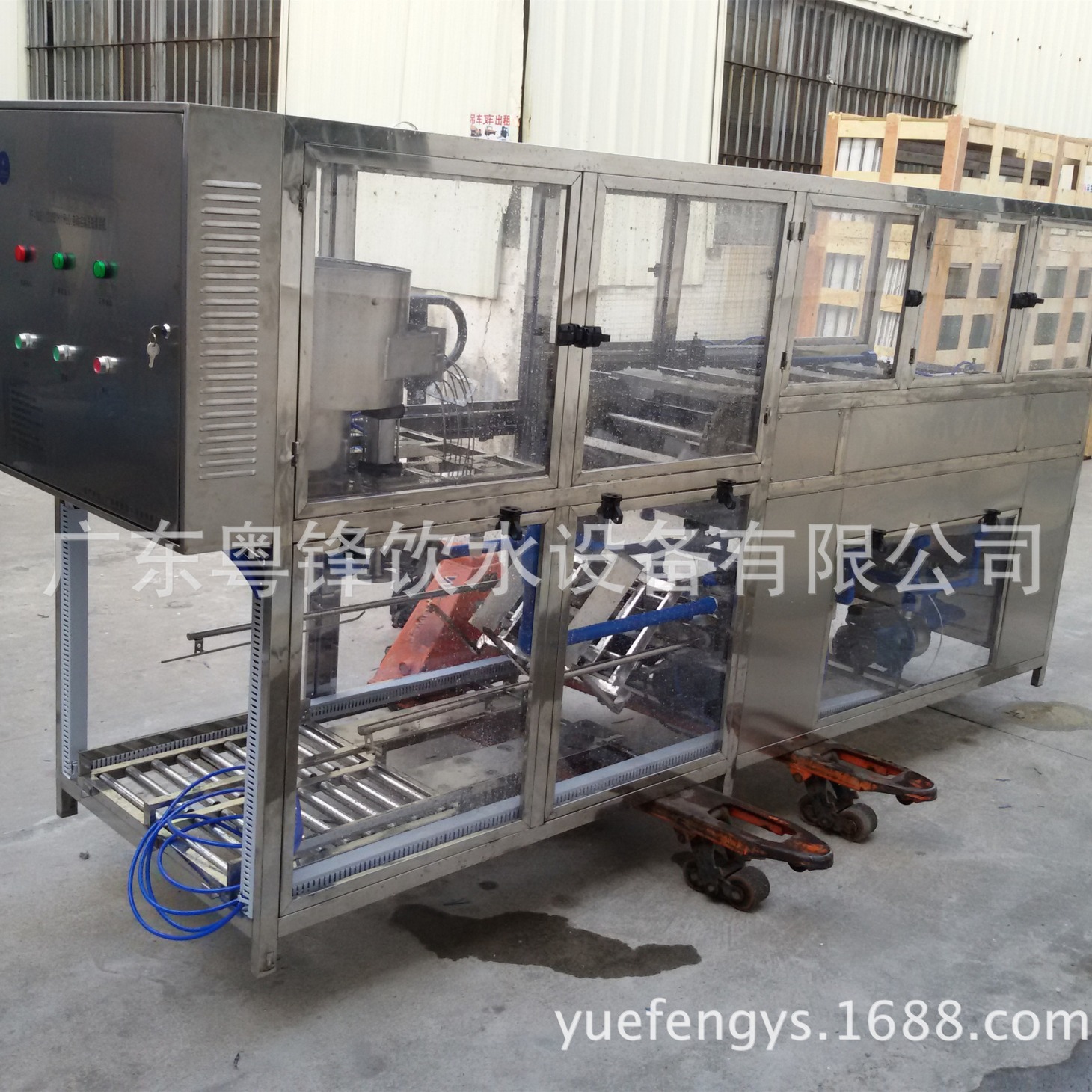 大桶装矿泉水自动灌装机 桶装纯净水灌装机 5G桶装水灌装机