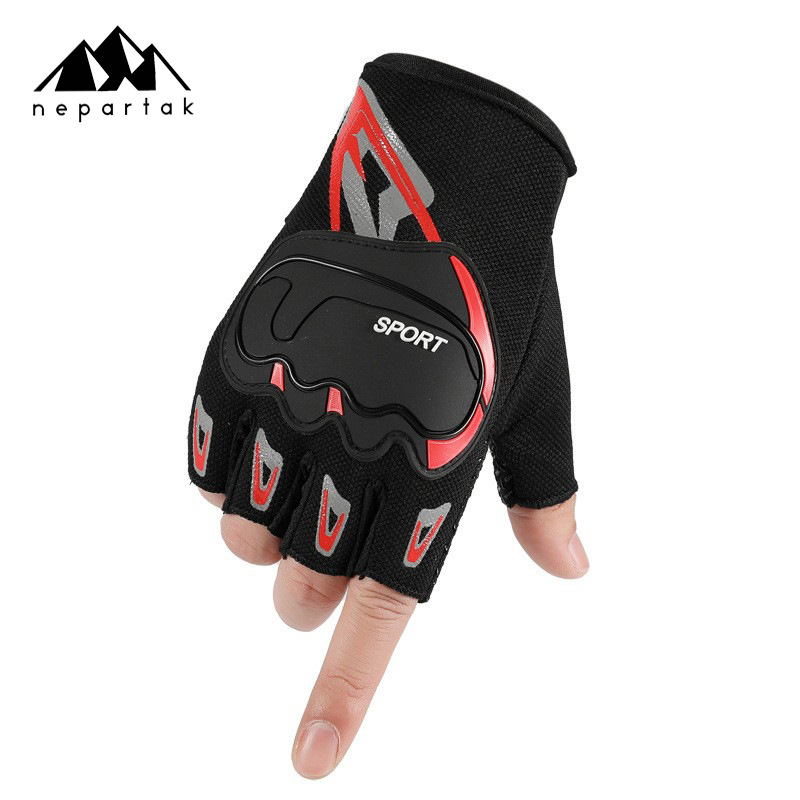 Nuevos guantes deportivos masculinos primavera y otoño deportes al aire libre antideslizante desgaste ciclismo guantes de entrenamiento de fitness