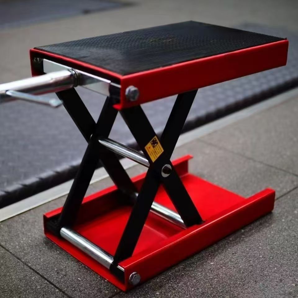 Cross-border motorcycle lifting platform jack electric vehicle maintenance lifting frame platform tool parking frame bracket maintenance
