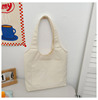 Fashionable shopping bag to go out, capacious one-shoulder bag, organizer bag