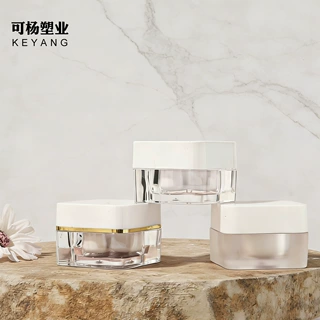 5g日式甲油胶罐带刮片 美甲延长胶瓶甲油胶空瓶小样眼霜膏霜瓶