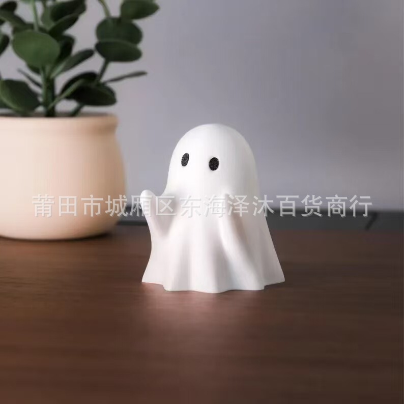 クロスボーダーゴーストペンホルダーオフィスホームデスクトップかわいい小さな装飾品 3D 装飾品ハロウィンギフトクリエイティブギフト|undefined