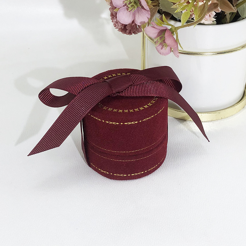 80g Weight Rings, Necklace, Jewelry Boxes Classification 1 Piece Quantity Home, Daily Occasion Flannel Material Bag, Solid Color Pattern Elegant Style 1 Piece Flannel Elegant Home Daily Bag Solid Color Rings Necklace Jewelry Boxes 3