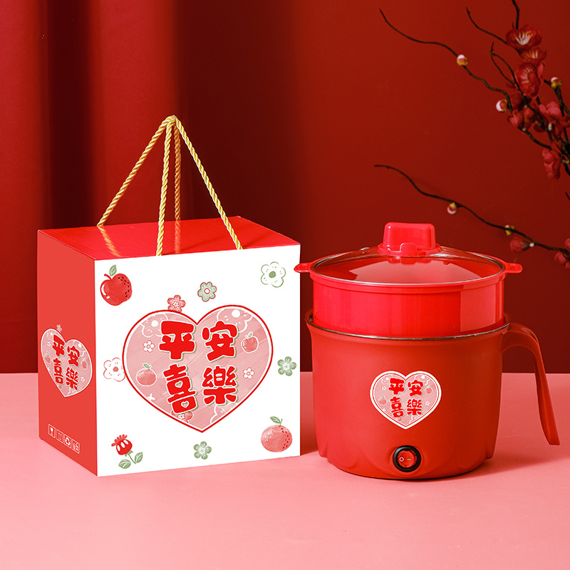 Ping An Xile Электрический варочный горшок из нержавеющей стали пароварка подарочная коробка