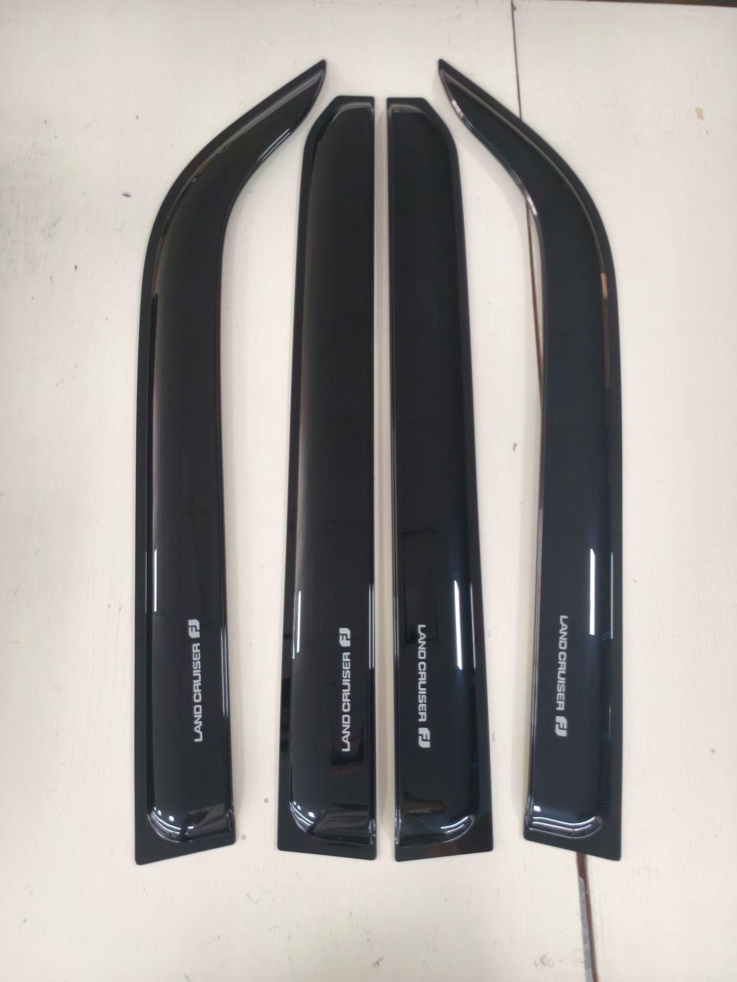 LAND CRUISER FJ 4-door rain guards, new model Land Cruiser FJ rain guards, FJ rain visors, rain shields