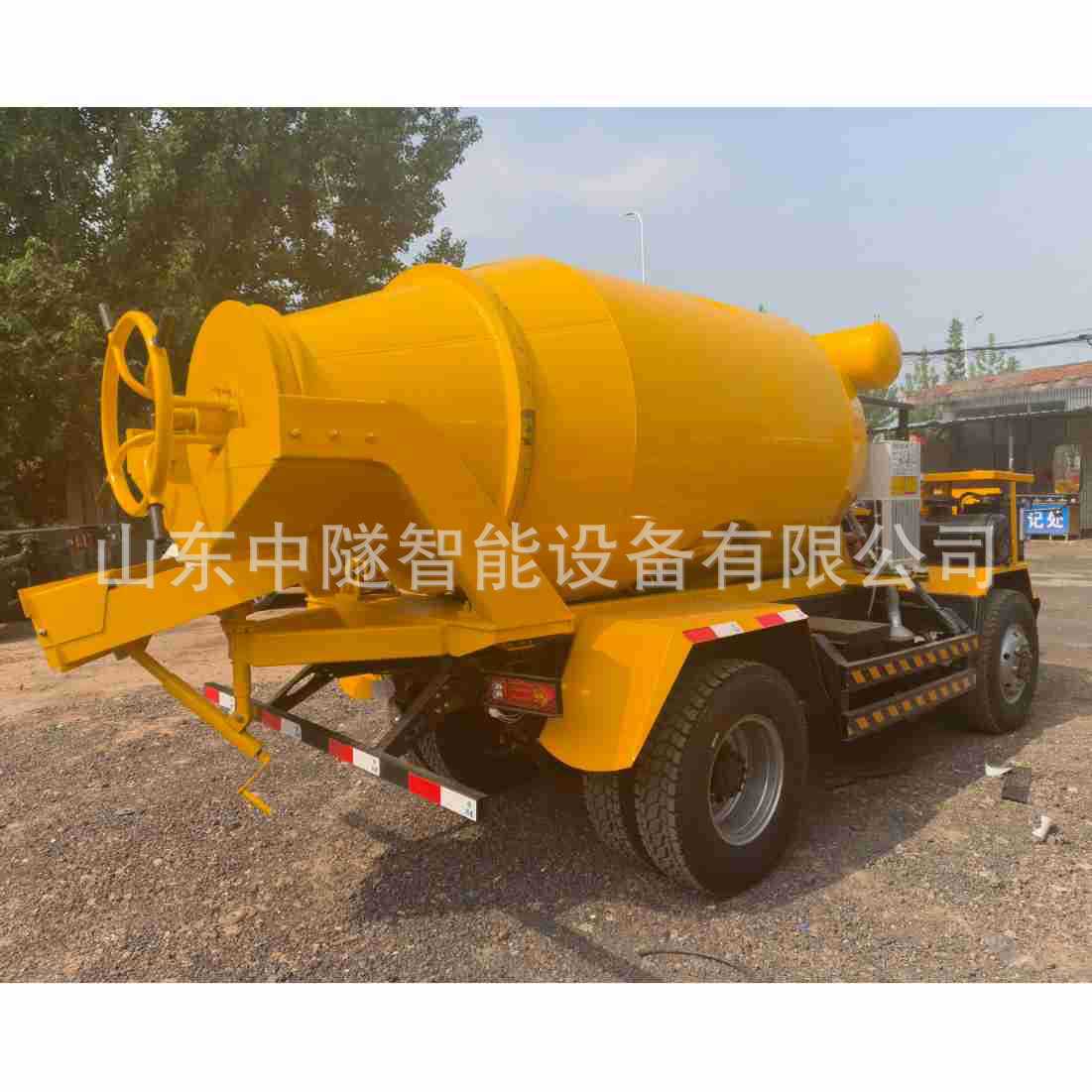 Three-Party Ka Certified Cement Mixing Tank Truck for Tunnel and Mine Use, Explosion-Proof, Height-Limited Commercial Concrete Truck for Mine Safety Concrete Mixing