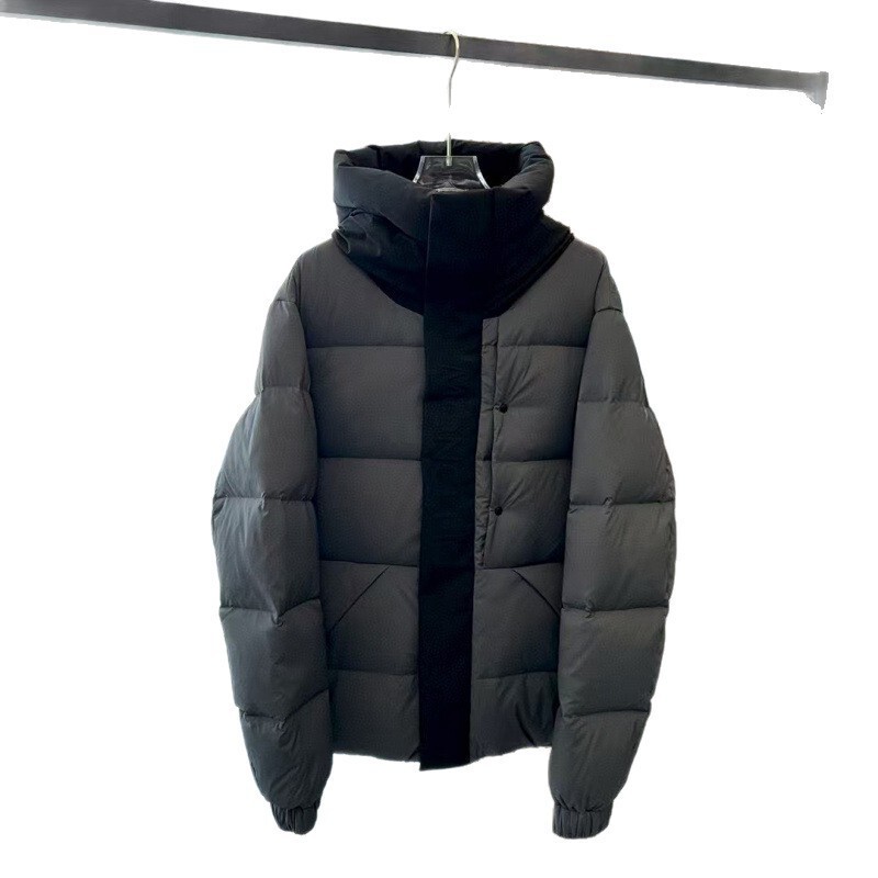 Montage down Jacket Black Warrior Black Label Short Jacket Cold-Resistant Warm down Jacket Unisex High-End Jacket