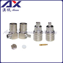 QMA-JB2/JB3/JWB2/JWB3射频同轴连接器QMA公头 接RG405/142等线缆