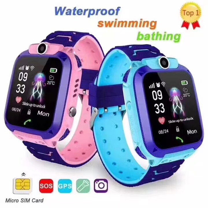 Cross-Border 5Th Generation Q12 Kidsren's Smart Phone Watch Export Positioning Smart Game Q15 Watch Export Hot Model
