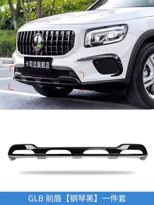 Qapı və bamper qoruyucu zolaqlar – decorations - 19-26-models-glb-blackened-front-lip-piano-black
