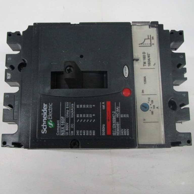 原装正品NSX160F 3P 160A TM160D Schneider空气开关塑壳式断路器