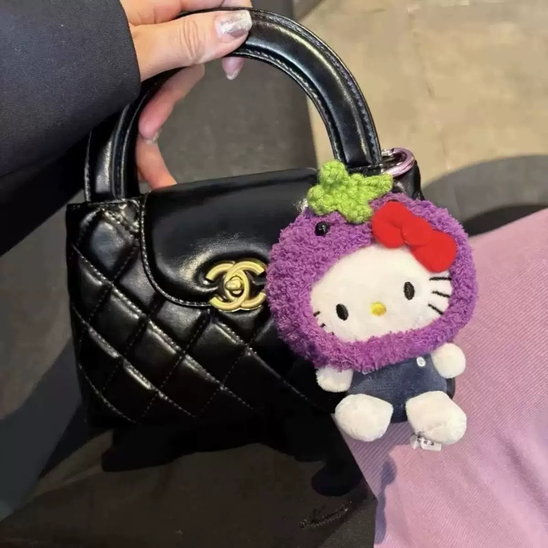 かわいいkitty猫のバッグストラップぬいぐるみのキーホルダー|undefined