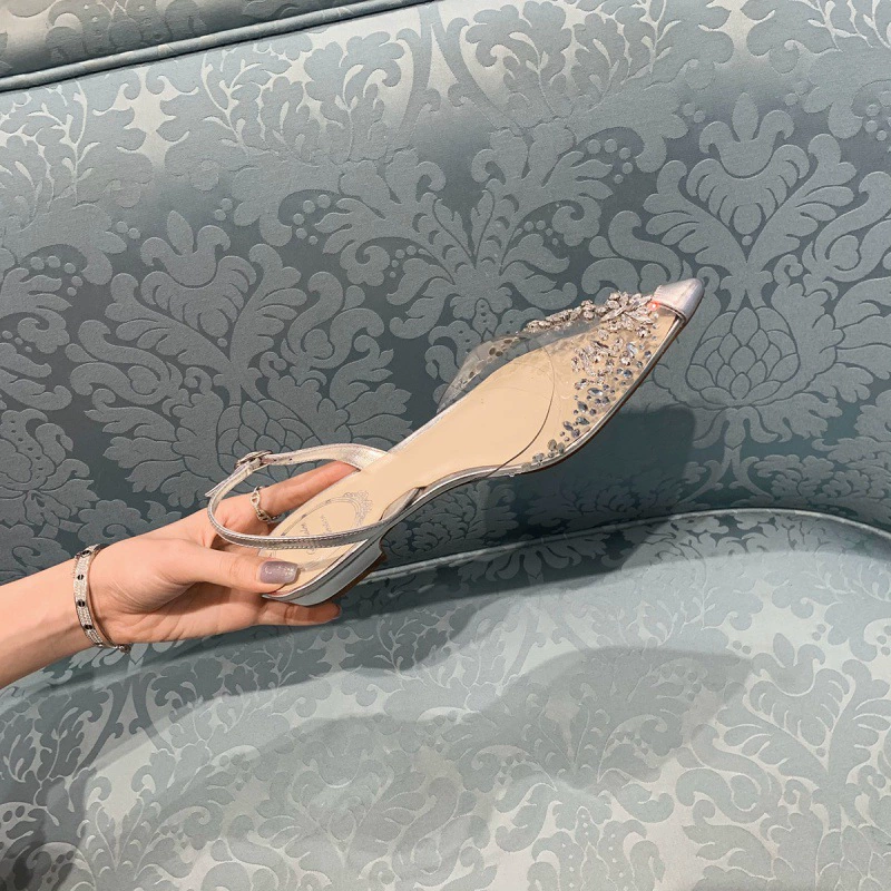 Sandals, summer small bag, 2024 years