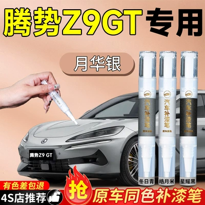 Denza Z9GT touch-up paint pen, Starlight Black and Moonlight Silver car paint, for removing scratches from car paint (Avtomobil boya qələmləri)