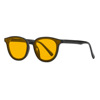 The new polarized sunglasses GM Xiao Zhan the same yellow glasses new men and women small frame net red pornography gm sunglasses