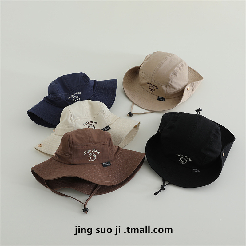 Bebé varón sombrero de sol niñas anti-UV sombrero de sol para niños camping sombrero de montaña al aire libre sombrero de sol para niños