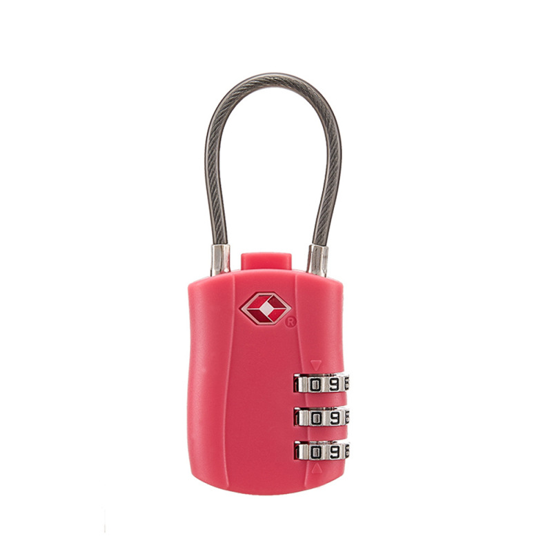 TSA パスワード トラベル ロック バックパック キャビネット ソフト ワイヤー ロープ ロック トラベル バッグ ロック TSA パスワード カスタム ロック|undefined