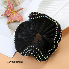 2024 Autumn/Winter Women's Elegant Hair Accessories Trendy Hair Ties Simple Everyday Wear Purple Accents Hairband