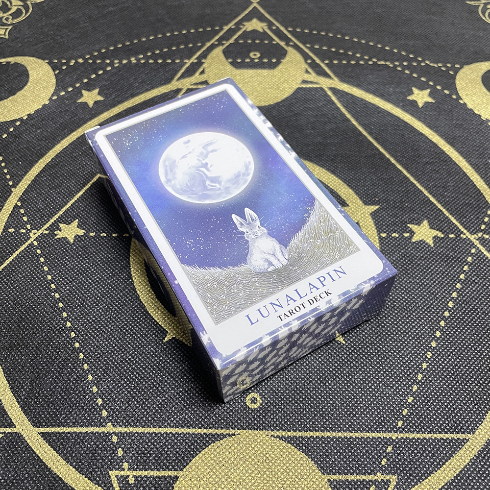 Cute Lunalapin Rabbit Tarot Oracle Cards Party Game Set_voghion.com