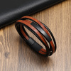 Men's magnetic woven bracelet stainless steel, simple and elegant design