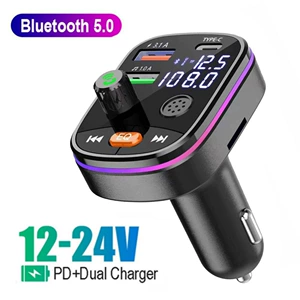 Q7 Q9 Q10 Q6 cross-border e-commerce factory direct car Bluetooth MP3 player hands-free PD fast charging U disk
