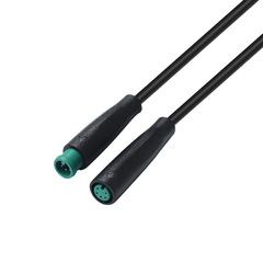 Wholesale IP65 Waterproof Male-Female M6 Connector 2 3 4 5 Core Electric Bike LED Light Outdoor M6 Connection Cable