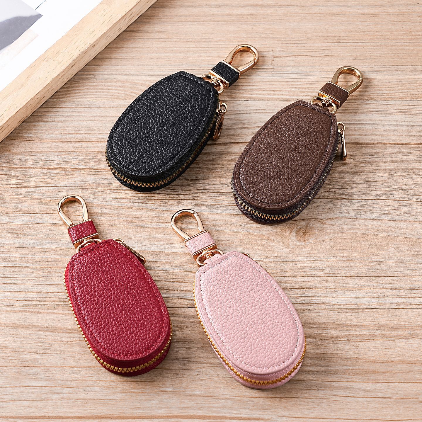Multifunctional Key Bag, Versatile Car, Large Capacity, Convenient to Carry, Unisex, Compact Storage, Fashionable Waist Buckle