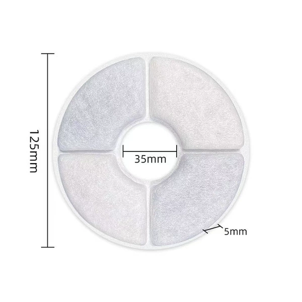 Little flower round filter element
