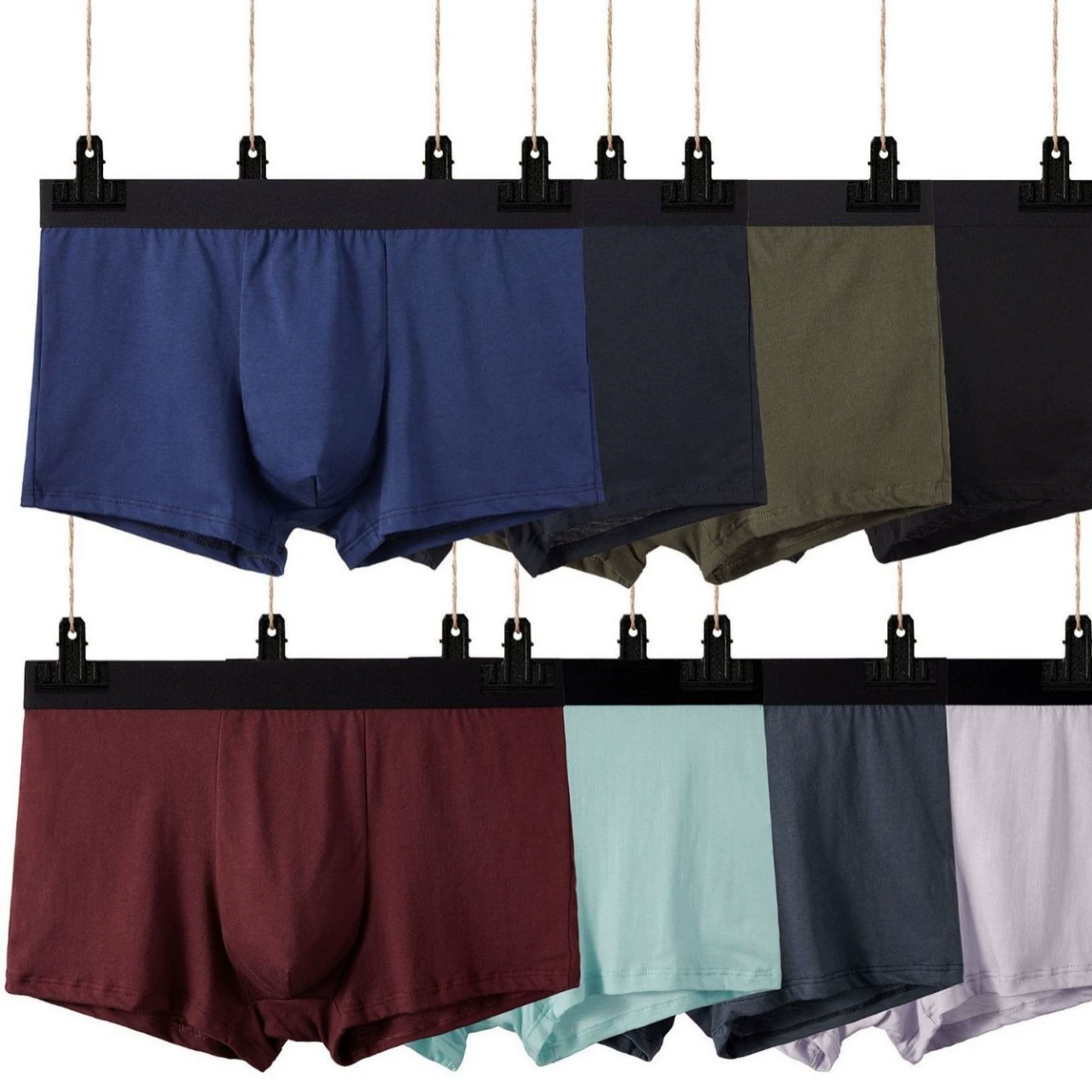 Мужское нижнее белье, мужские трусы-боксеры, хлопковые свободные впитывающие пот шорты со средней талией, брюки для молодежи и среднего возраста, мужское нижнее белье оптом