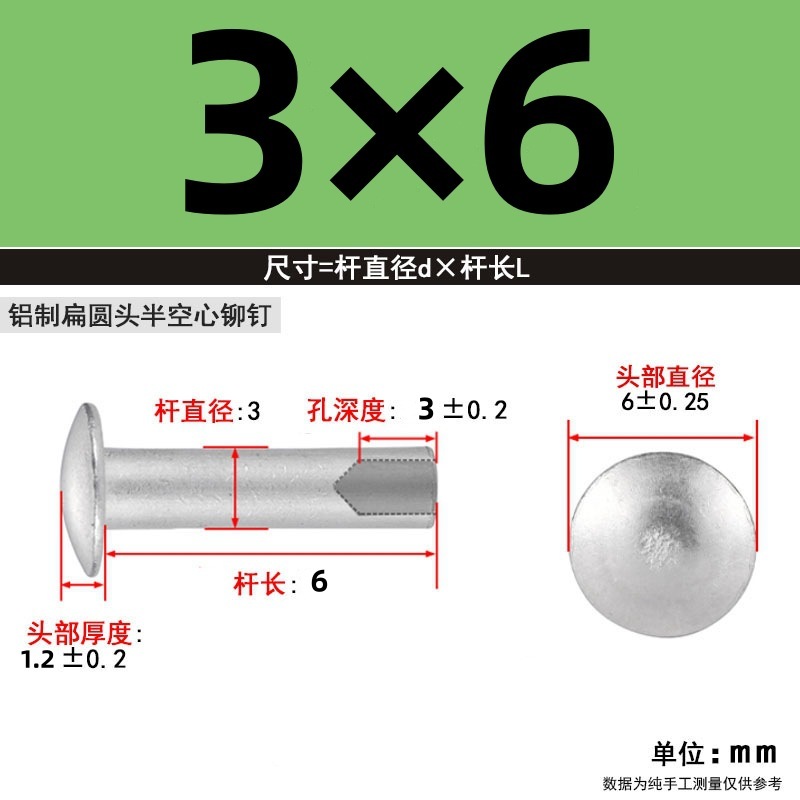 【メーカー直販】GB873GB875 半中空アルミリベット M2-M6 カーリングと開花 大量割引|undefined