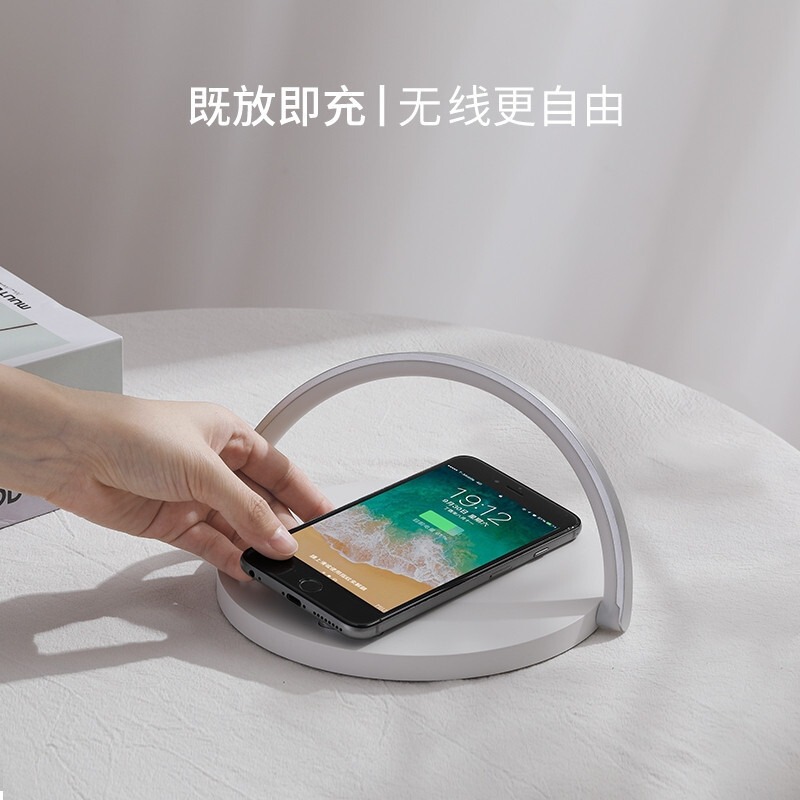 新型人気二合一無線充電器15w急速充電調整可能小夜灯携帯電話スタンドプレゼントプレゼント|undefined