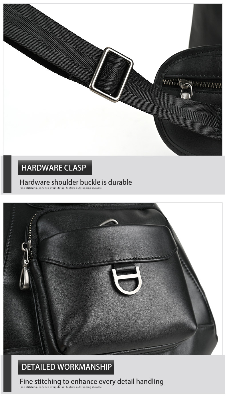 Nouveau sac à bandoulière multifonctionnel en cuir véritable Ultra doux pour hommes couche supérieure en peau de vache, sac à bandoulière tendance_voghion.com