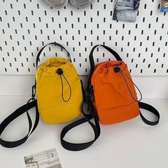 轻量化单肩小包露营休闲斜挎包女多功能手机包骑行旅行水壶水杯包
