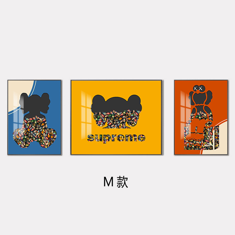 Bloques de construcción de Lego, pintura decorativa para personas, sala de estar, sofá, pared de fondo, pintura triple, pintura tridimensional, mural de entrada física tridimensional