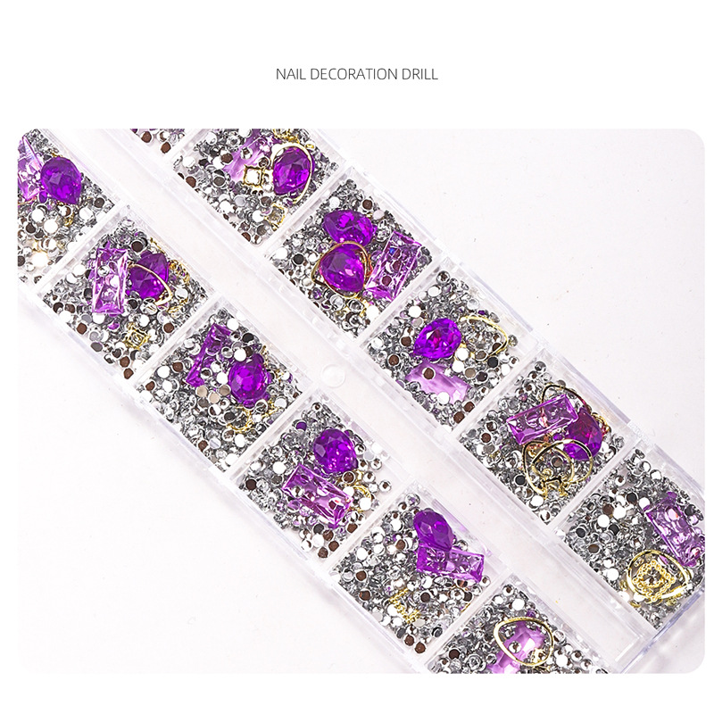 Especial transfronteriza para nuevas herramientas de uñas traje de uñas pintura pluma Archivo de uñas hoja de estaño polvo cepillo traje