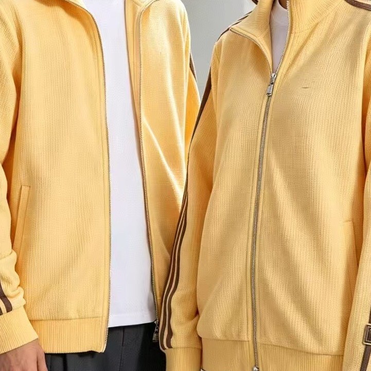 Clover 2026 New Men's and Women's Sports Jacket Spring and Autumn Stand-up Collar Cardigan Casual Long-sleeve Sweatshirt