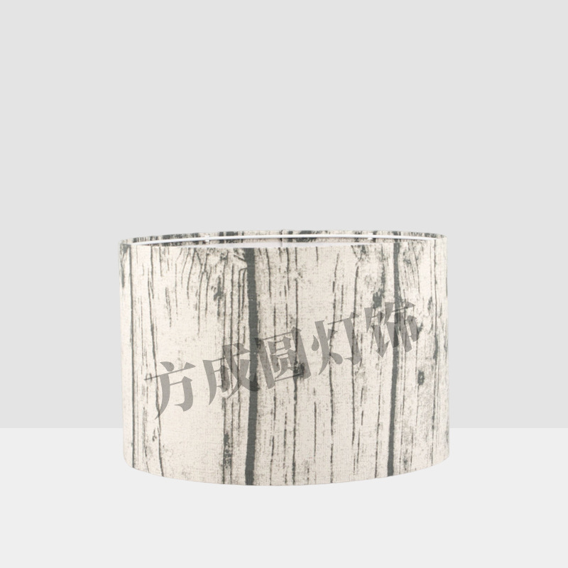 Cubierta de lámpara de tela de patrón de árbol transfronterizo lámpara de escritorio de dormitorio principal lámpara de lámpara de lámpara KD