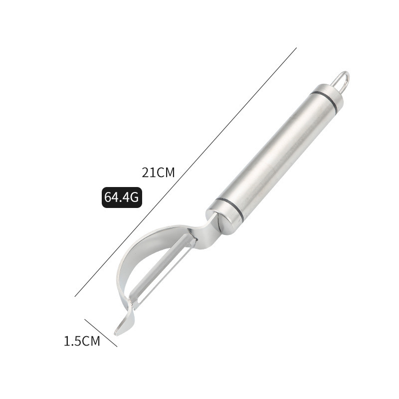304ステンレス鋼の皮むき刀トウモロコシ削り家庭用台所ジャガイモの皮むき器果物の皮むき刀野菜の皮むき刀|undefined