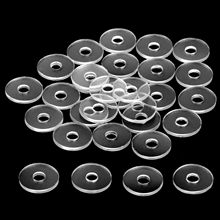 透明pvc垫片pet耐磨塑料螺丝绝缘尼龙介子pe厂家工业减震垫片