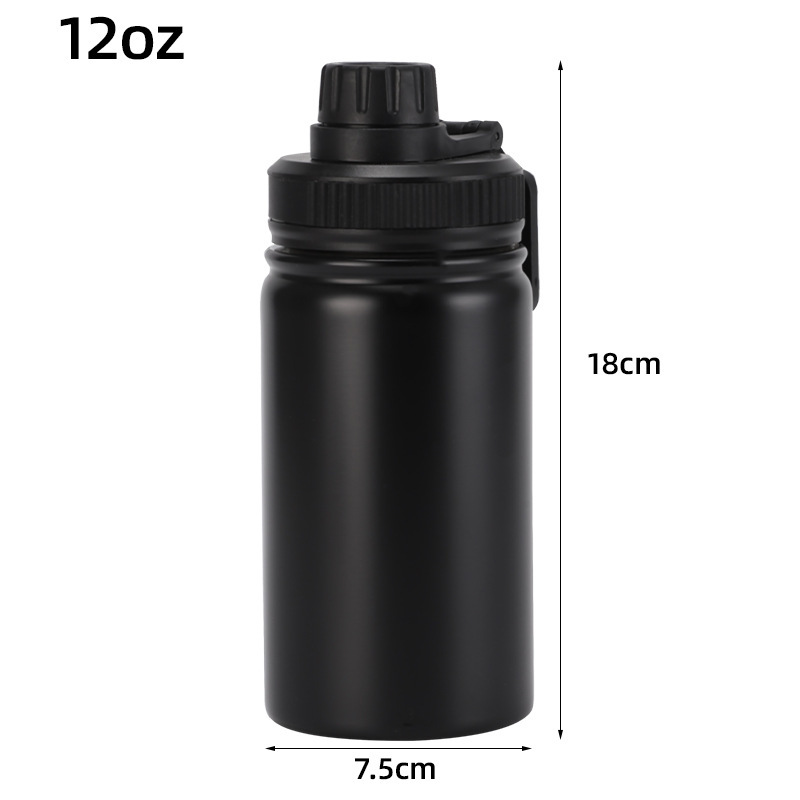Transfronterizo 304 acero inoxidable espacio hervidor de vacío de doble capa taza de aislamiento de vacío de gran capacidad taza de agua deportiva portátil al aire libre al por mayor image 6