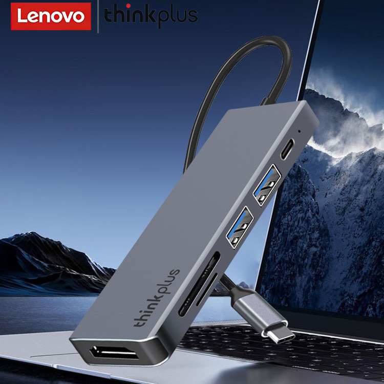 Suitable for Lenovo Extender Type-C/Usb Multi-Function Docking Station, One-To-Multiple Port Hub, Multi-System Compatible