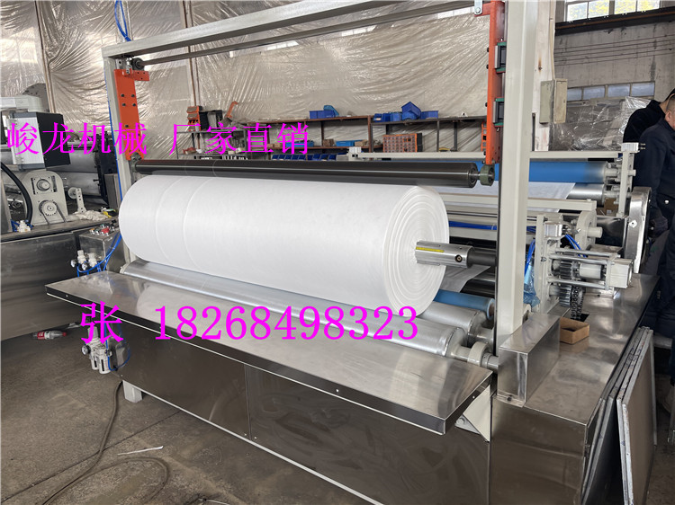 无纺布点断分切复卷机 桶装湿巾分切复卷机 水刺针刺无纺布打卷机