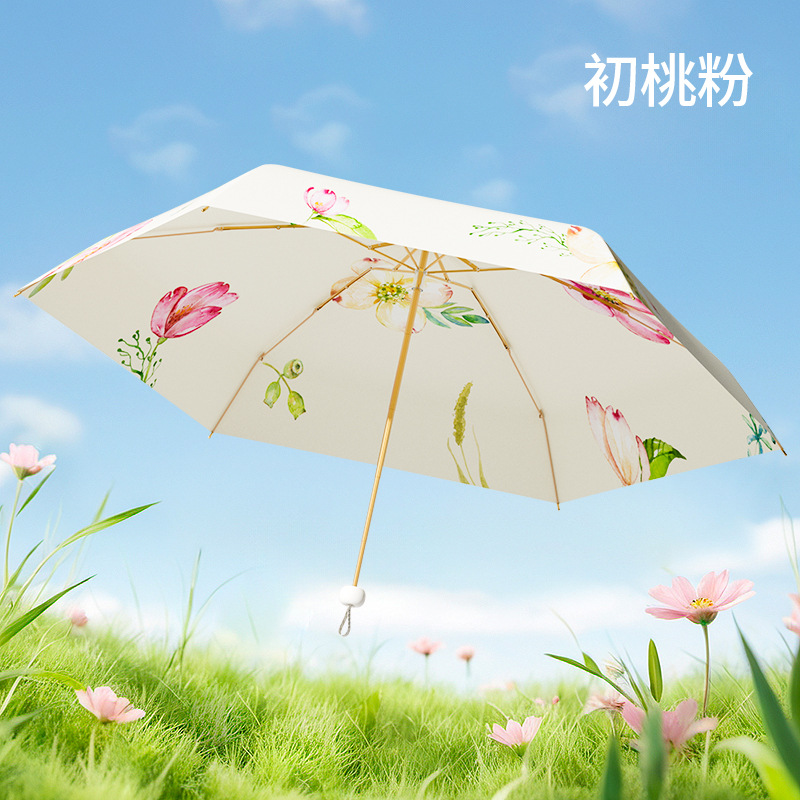 日傘 日焼け止め UVカット レディース ミニ ポータブル コンパクト アウトドア 晴雨兼用 カプセル傘 折りたたみ日傘