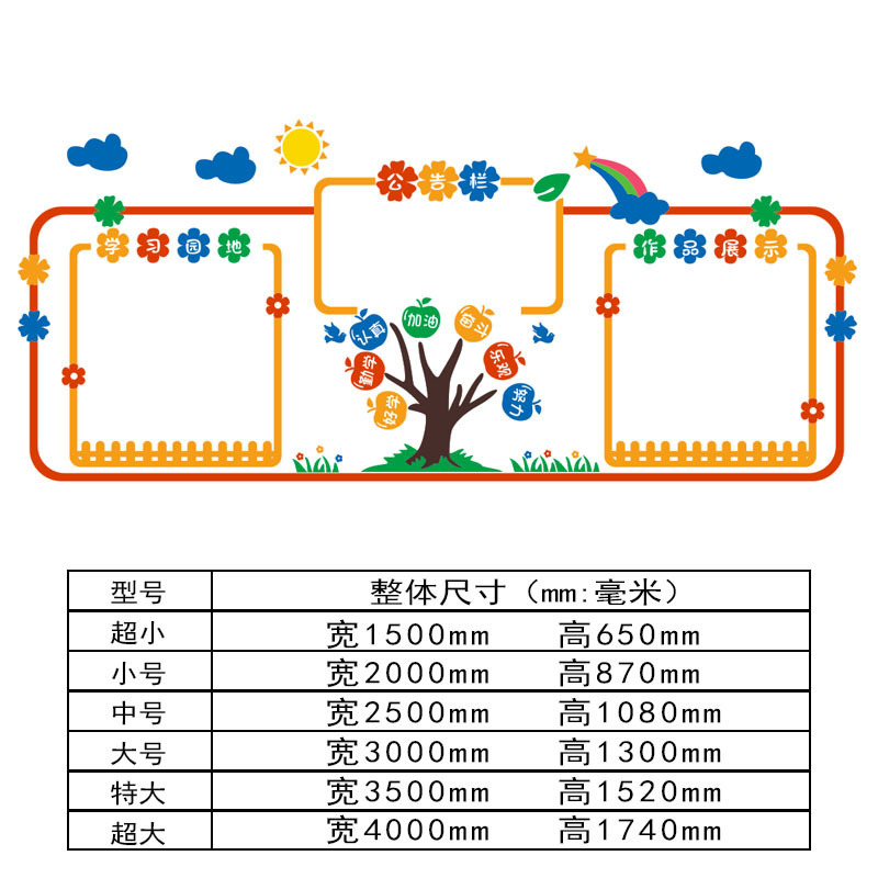 クラス写真壁教室配置小学校作品ins学習園地高校壁面3d立体装飾|undefined