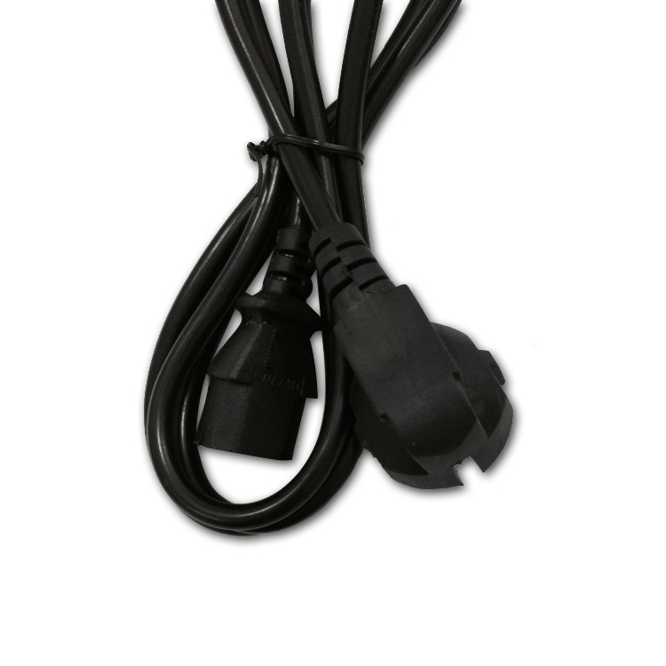 欧规插头电源线品字尾电脑线材欧式插线欧标台式电脑电源线打印机